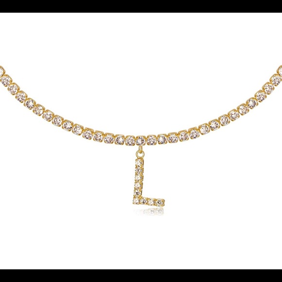 ✨Kaina 14k Gold Plated Initial Choker✨ - Picture 15 of 16